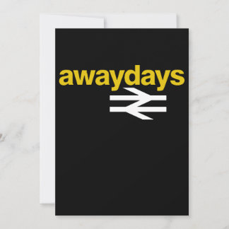 Away Days Mens Football Casuals Football T - Shirt