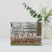 Away with You Postkarte (Stehend Vorderseite)