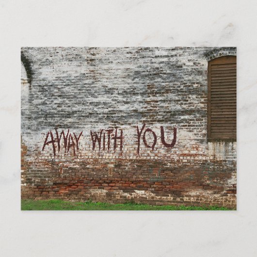 Away with You Postkarte (Vorderseite)