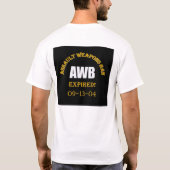 AWB T-Shirt (Rückseite)