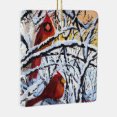 AWCC Alaskan Frozen Kardinals Holiday Ornament (Rechts)