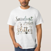 AWDUST IST MAN-GLITZER T-Shirt (Vorderseite)