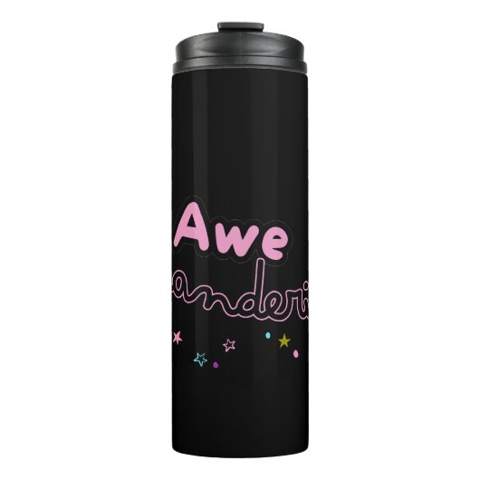 Awe and Wanderthermal tumbler Thermosbecher (Vorderseite)