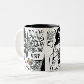 Awe Hell Nah! Mug Zweifarbige Tasse (Vorderseite Links)