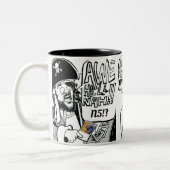 Awe Hell Nah! Mug Zweifarbige Tasse (Links)