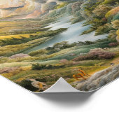 Awe Inspirierend Bergbilder Poster (Ecke)