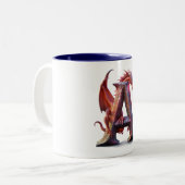 Awe Inspirierend Draconia: Dragon Niedlich Cup - T Zweifarbige Tasse (Vorderseite Links)