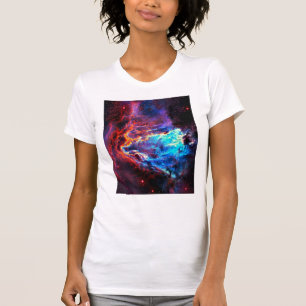 Awe-Inspirierend Farbkomposite-Sternennebel T-Shirt