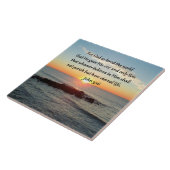 AWE-INSPIRIEREND JOHN 3:16 SONNENREISE FLIESE (Seite)