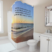 AWE-INSPIRIEREND JOHN 3:16 SUNRISE SHOWER CURTAIN DUSCHVORHANG (Beispiel)