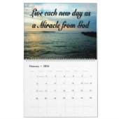 AWE INSPIRIEREND MIRACLES QUOTES CALENDAR KALENDER (Feb 2026)
