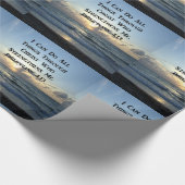 AWE-INSPIRING PHILIPPIANS 4:13 SCRIPTURE VERSE GESCHENKPAPIER (Ecke)