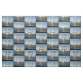 AWE-INSPIRING PHILIPPIANS 4:13 SCRIPTURE VERSE STOFF (Fat Quarter (45,7 x 55,9 cm))