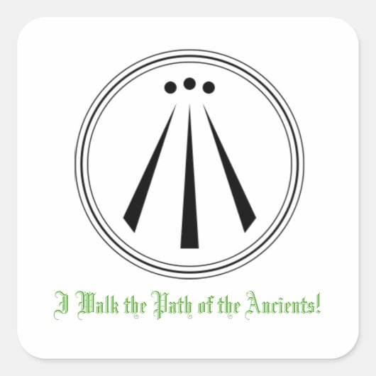 Awen Sticker (Vorderseite)