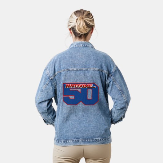 awesome 50 jeansjacke (Modell)