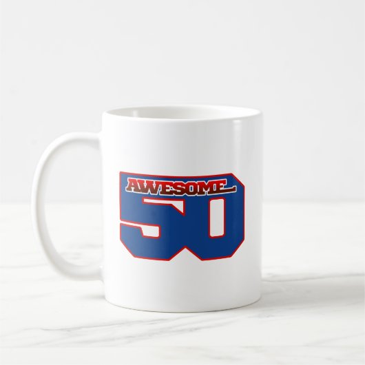 awesome 50 kaffeetasse (Links)