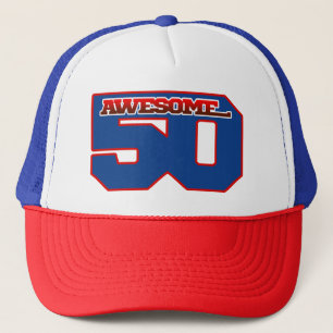 awesome 50 truckerkappe