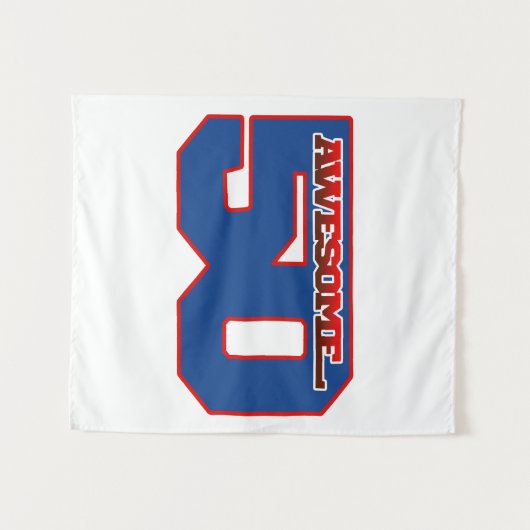 awesome 50 wandteppich (Vorderseite (Horizontal))