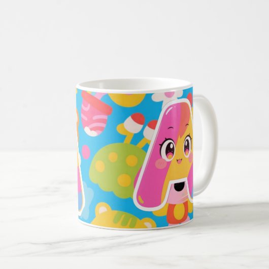 Awesome A Buddy Mug Kaffeetasse (VorderseiteRechts)
