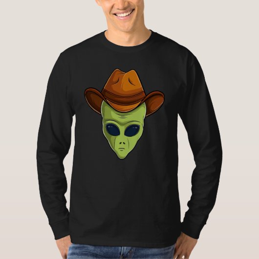 Awesome Alien Head Style Hat Humans Aren't Real Cu T-Shirt (Vorderseite)