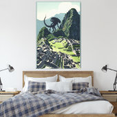 Awesome Alien Xenomorph parody Leinwanddruck (Insitu (Schlafzimmer))