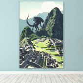 Awesome Alien Xenomorph parody Leinwanddruck (Insitu (Holzboden))