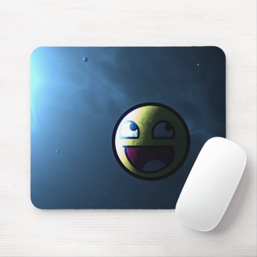 Awesome Antlitz Mousepad (Mit Mouse)