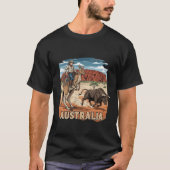 Awesome Australia design T-Shirt (Vorderseite)