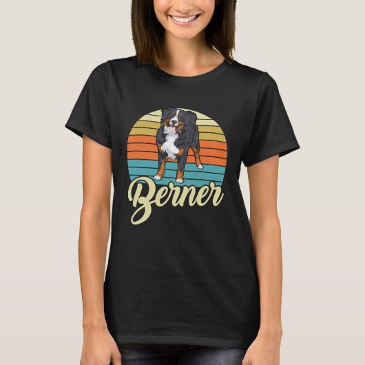 Awesome Berner Vintage Retro T-Shirt (Vorderseite)
