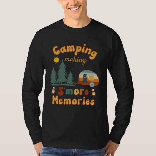Awesome Camping Making S more Memories Camping T-Shirt (Vorderseite)
