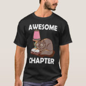 Awesome Chapter Teacher Reading Book  Literature C T-Shirt (Vorderseite)