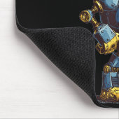 Awesome Chicken Robot For Future Animals Lovers Mousepad (Ecke)