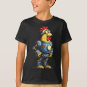 Awesome Chicken Robot For Future Animals Lovers  T-Shirt (Vorderseite)