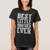 Awesome Cool Lil Bro  Best Little Brother Ever T-Shirt (Vorderseite)
