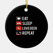 Awesome Deer Lover Creative Modern Design Ornament (Vorne)