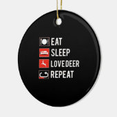 Awesome Deer Lover Creative Modern Design Ornament (Links)