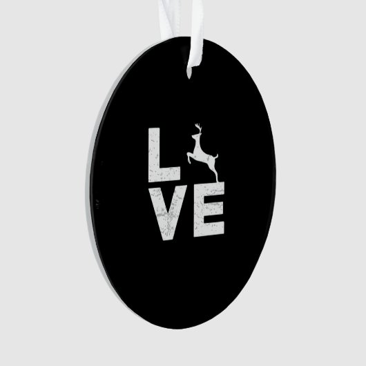 Awesome Deer Lover Trendy AesthetiAcrylic Ornament (Vorderseite)