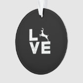 Awesome Deer Lover Trendy AesthetiAcrylic Ornament (Vorderseite)