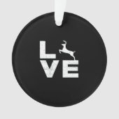 Awesome Deer Lover Trendy AesthetiAcrylic Ornament (Vorderseite)