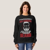 Awesome Deli Managers Job Coworker Tattoo Beard Sweatshirt (Vorne ganz)