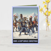 Awesome Dinosaur Karte (Gelbe Blume)