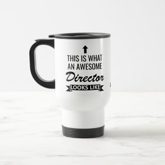 Awesome Director – Funny Personalized Office Gift Reisebecher (Links)