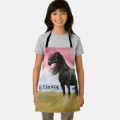 Awesome Horse Watercolor Schürze (Insitu)