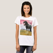 Awesome Horse Watercolor T-Shirt (Vorne ganz)