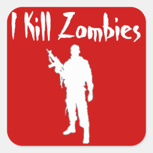 AWESOME I TÖTE ZOMBIES - AUFKLEBER