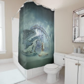 Awesome ice dragon duschvorhang (Beispiel)