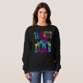 Awesome Like My Dad Matching Fathers Day Family Ki Sweatshirt (Vorne ganz)