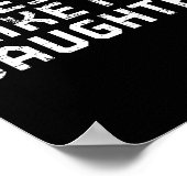 Awesome Like My Daughter For Dad Men Funny Fathers Poster (Ecke)