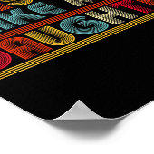 Awesome Like My Daughter For Dad Men Funny Fathers Poster (Ecke)