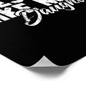 Awesome Like My Daughter For Dad Men Funny Fathers Poster (Ecke)